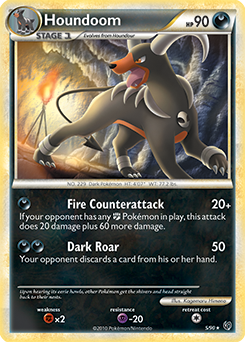 Houndoom 5/90 Pokémon card from Undaunted for sale at best price