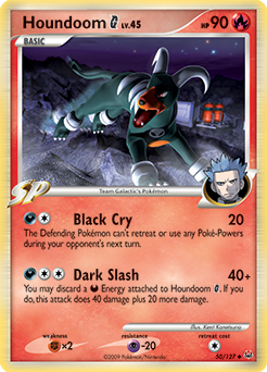 Houndoom 50/127 Pokémon card from Platinuim for sale at best price