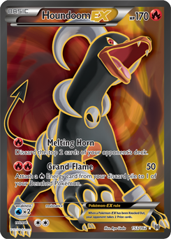 Houndoom EX 153/162 Pokémon card from Breakthrough for sale at best price