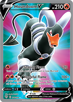 Houndoom V 178/189 Pokémon card from Darkness Ablaze for sale at best price