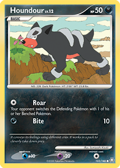 Houndour 103/146 Pokémon card from Legends Awakened for sale at best price