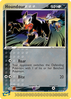 Houndour 59/97 Pokémon card from Ex Dragon for sale at best price