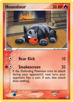 Carte Pokémon Houndour 59/109 de la série Ex Team Rocket Returns en vente au meilleur prix