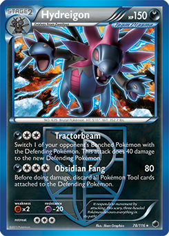 Hydreigon 78/116 Pokémon card from Plasma Freeze for sale at best price
