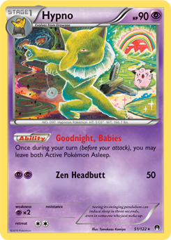 Hypno 51/122 Pokémon card from Breakpoint for sale at best price