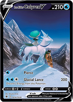 Ice Rider Calyrex V TG14/TG30 Pokémon card from Astral Radiance for sale at best price