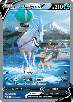 Ice Rider Calyrex V 164/198 Pokémon card from Chilling Reign for sale at best price