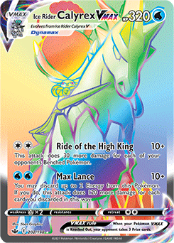 Ice Rider Calyrex V 202/198 Pokémon card from Chilling Reign for sale at best price