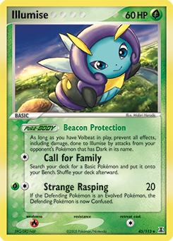 Illumise 45/113 Pokémon card from Ex Delta Species for sale at best price