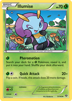Illumise 9/146 Pokémon card from X&Y for sale at best price