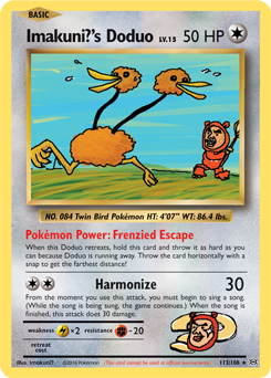 Imakuni?'s Doduo 112/108 Pokémon card from Evolutions for sale at best price