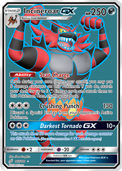Incineroar GX 167/181 Pokémon card from Team Up for sale at best price