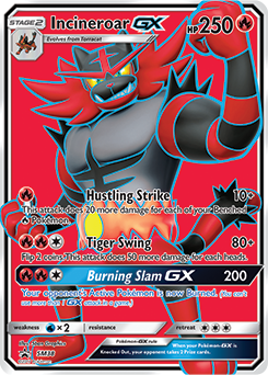 Incineroar GX SM38 Pokémon card from Sun and Moon Promos for sale at best price