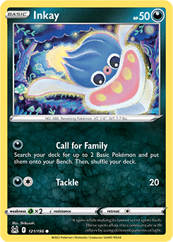Inkay 121/196 Pokémon card from Lost Origin for sale at best price