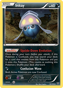Inkay 74/146 Pokémon card from X&Y for sale at best price