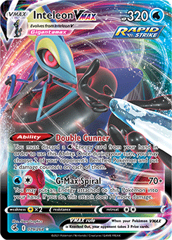 Inteleon VMAX 79/264 Pokémon card from Fusion Strike for sale at best price