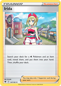Irida 147/189 Pokémon card from Astral Radiance for sale at best price