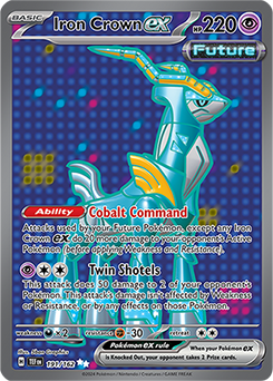 Iron Crown ex 191/162 Pokémon card from Temporal Forces for sale at best price