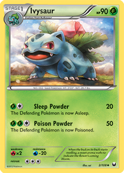Ivysaur 2/108 Pokémon card from Dark Explorers for sale at best price