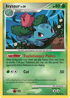 Ivysaur 62/147 Pokémon card from Supreme Victors for sale at best price