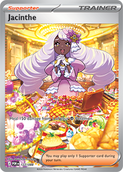 Special illustration rare Pokémon card Jacinthe 122/88 from Perfect Order expansion