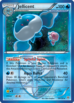 Jellicent 39/135 Pokémon card from Plasma Storm for sale at best price