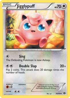Jigglypuff 78/99 Pokémon card from Next Destinies for sale at best price
