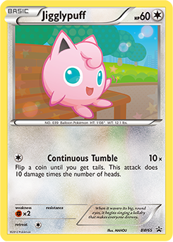 Jigglypuff BW65 Pokémon card from Back & White Promos for sale at best price