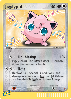 Jigglypuff 41/95 Pokémon card from Ex Team Magma vs Team Aqua for sale at best price