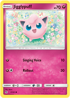 Jigglypuff 41/68 Pokémon card from Hidden Fates for sale at best price