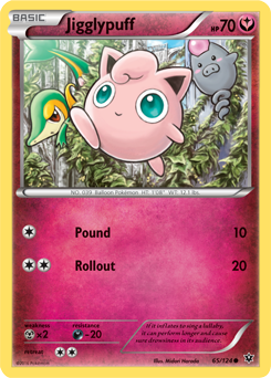 Jigglypuff 65/124 Pokémon card from Fates Collide for sale at best price