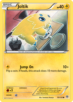 Joltik 50/135 Pokémon card from Plasma Storm for sale at best price