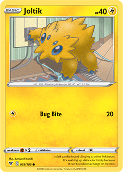 Joltik 055/185 Pokémon card from Vivid Voltage for sale at best price