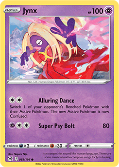 Jynx 068/196 Pokémon card from Lost Origin for sale at best price
