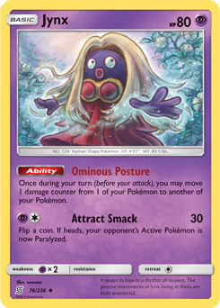 Jynx 76/236 Pokémon card from Unified Minds for sale at best price