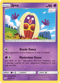 Jynx 68/181 Pokémon card from Team Up for sale at best price