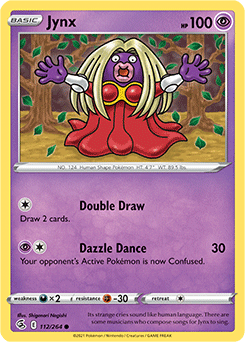 Jynx 112/264 Pokémon card from Fusion Strike for sale at best price