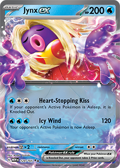 Jynx ex 124/165 Pokémon card from 151 for sale at best price