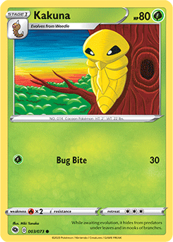 Kakuna 003/073 Pokémon card from Champion s Path for sale at best price