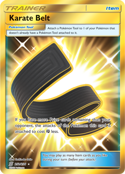 Karate Belt 252/236 Pokémon card from Unified Minds for sale at best price