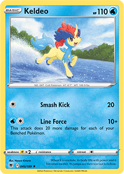 Keldeo 045/189 Pokémon card from Astral Radiance for sale at best price
