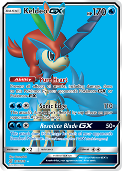 Keldeo GX 219/236 Pokémon card from Unified Minds for sale at best price