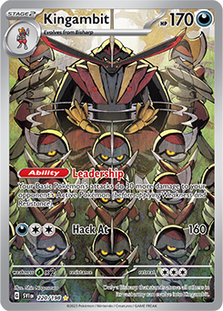 Kingambit 220/198 Pokémon card from Scarlet & Violet for sale at best price