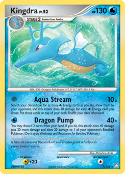 Kingdra 7/146 Pokémon card from Legends Awakened for sale at best price