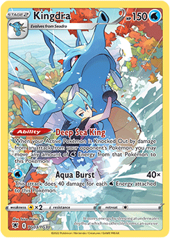 Kingdra TG03/TG30 Pokémon card from Astral Radiance for sale at best price