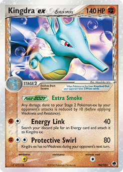 Carte Pokémon Hyporoi ex 94/101 de la série Ex Île des Dragons en vente au meilleur prix