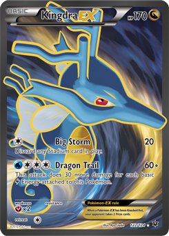 Kingdra EX 122/124 Pokémon card from Fates Collide for sale at best price