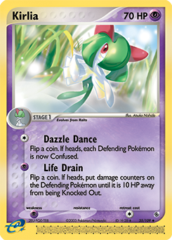 Kirlia 35/109 Pokémon card from Ex Ruby & Sapphire for sale at best price