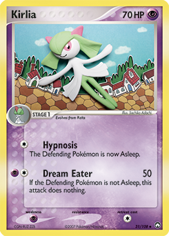 Kirlia 31/108 Pokémon card from Ex Power Keepers for sale at best price