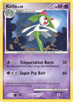 Kirlia 51/127 Pokémon card from Platinuim for sale at best price